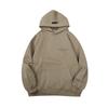 Unisex Oversized Hooded Sweatshirt With Letter Print Cotton Blend Warm Winter Streetwear