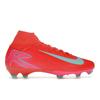 Кроссовки унисекс Zoom Mercurial Superfly 10 Pro FG Mad Energy Pack Красный Уголь-Сияние Аврора-Зеленый HF9433-800