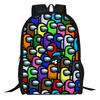 Amongi Schoolbag Anime Cartoon Game Merchandise Primary And Secondary School Backpack Backpack Pencil Case