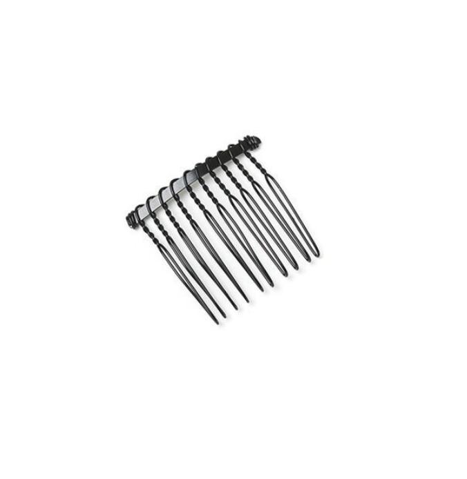 Невидимая заколка для сломанных волос Взрослая тиара Инструменты Ролик Загнутая игла Челка Фиксированная вставная расческа Профессиональные аксессуары для укладки