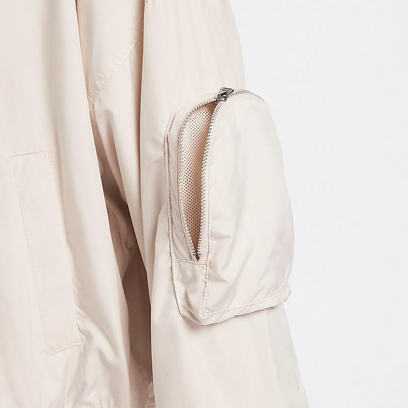 Новые куртки и пальто серии Nike Sportswear Essentials для женщин, светло-красное дерево, умбра, FN2840-104