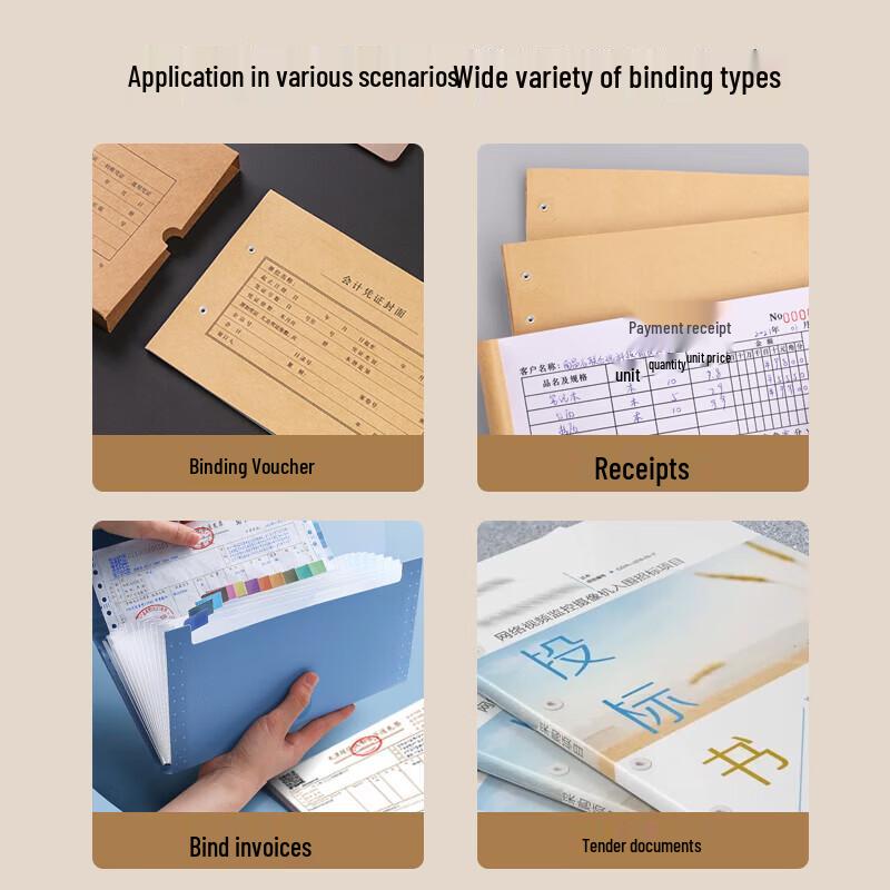 Comix PC-700 Automatic Financial Voucher Binding Machine CN plug (adapter included)