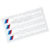 4 шт. Прозрачные 3D наклейки на ручки дверей автомобиля для BMW M M3 M4 M5 E39 E60 E90 E46 E36 X1 X5 X3 X7 X6 F10 F20 F30 G20 G30 Performance