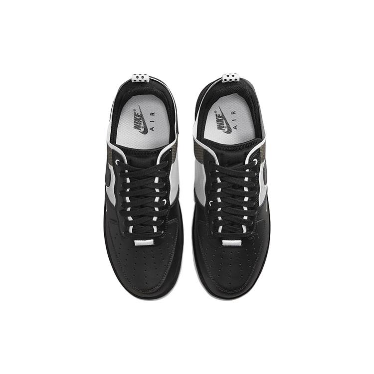 Nike Air Force 1 Low React Черный Белый DM0573-002