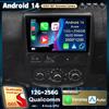 Android 14 CarPlay Car Radio для Renault Duster 1 2010 - 2015 для Nissan Terrano 2014 - 2020 Мультимедиа Навигация GPS Стерео BT