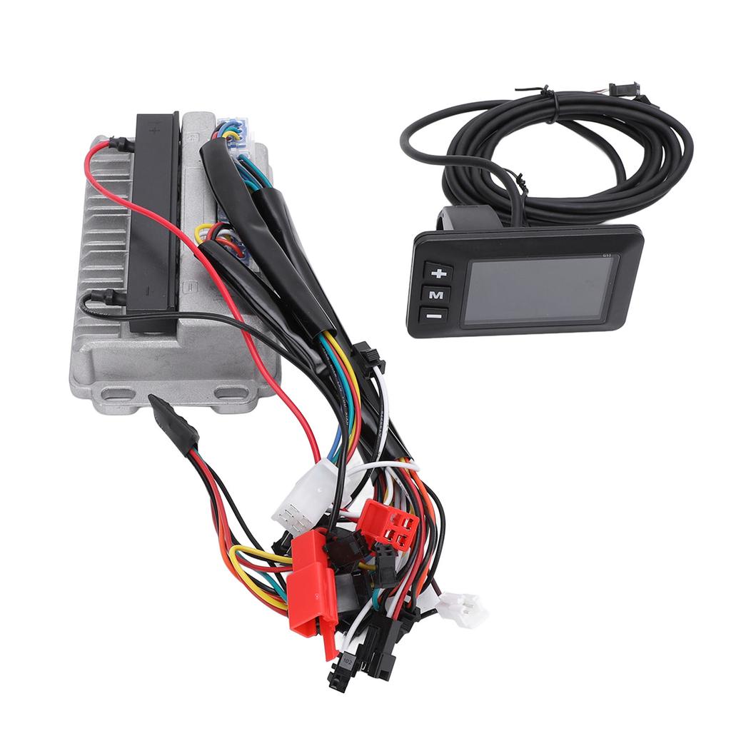 36 В 48 В 60 В 500 Вт 28 А электрический велосипед бесщеточный двигатель PM контроллер с ЖК-дисплеем G51 панель велосипеда