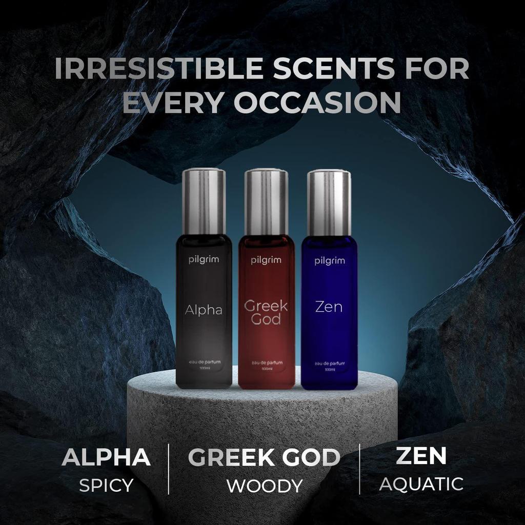 Коллекция «Впечатления» 3 в 1(3x60 мл)Подарочная коробка духов для мужчин(Парфюмированная вода)| Стойкий, с пряным, древесно-водным ароматом | Разработано во Франции