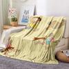 Doraemon2 Flannel Blanket, High quality Comfortable for All Seasons, Home Decor, Warmth and Comfort