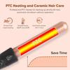 5 in 1 Multifunctional Curling Iron Tourmaline Ceramic PTC Heat LED Dual Temp Straight Curl Wave Factory Direct