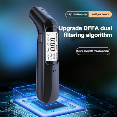Для личного пользования портативный бесконтактный алкотестер со светодиодным цифровым дисплеем алкотестер точность диагностический инструмент