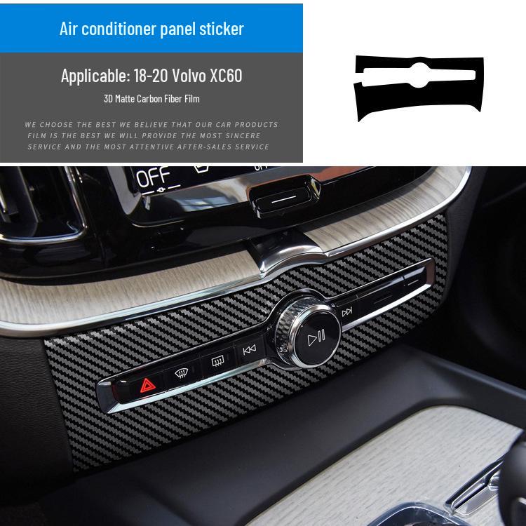 Наклейка для отделки салона из углеродного волокна для Volvo XC60 '18-'21 - Бесплатная замена