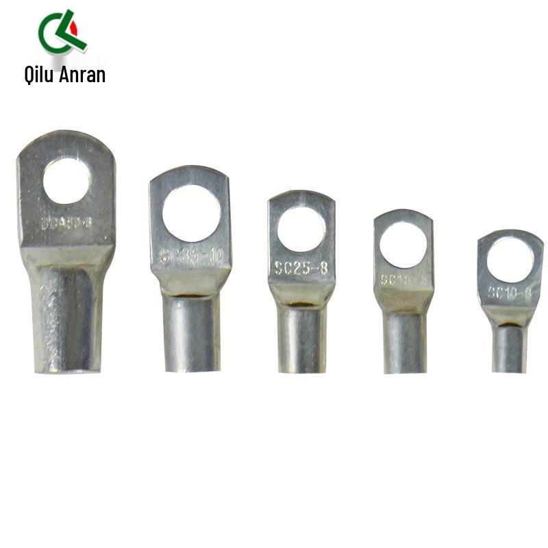 SC Type Tin-Plated Copper Cable Lugs (10-Pack)