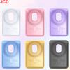 JCD Прозрачный чехол-держатель для карт PC Жесткий Magsafe Сильный магнитный карман для карт Для чехла телефона Apple Huawei Цветная задняя наклейка Чехол для карт