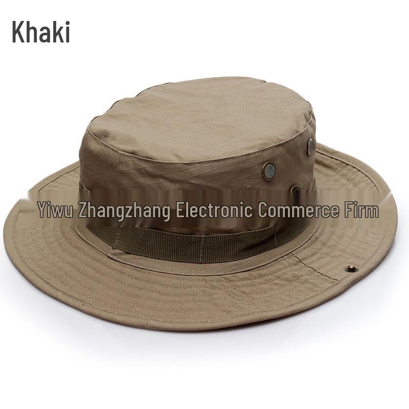 Военная панама с камуфляжным принтом и рисунком питона