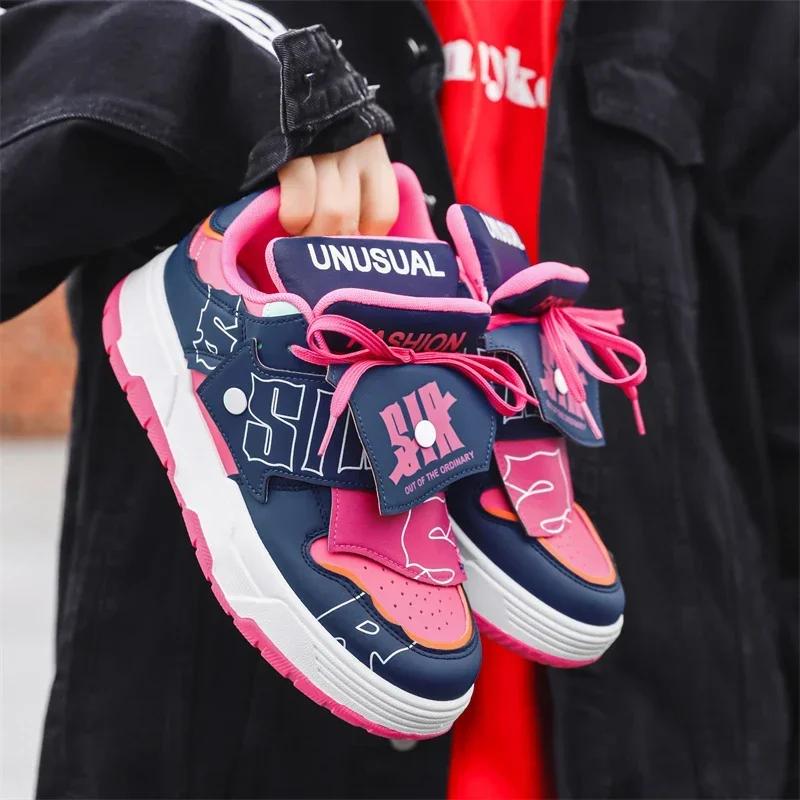 Уличная обувь для пар Tide Bread Shoes для мужчин, обувь для досок, повседневная обувь для мужчин, удобные нескользящие кроссовки, мода