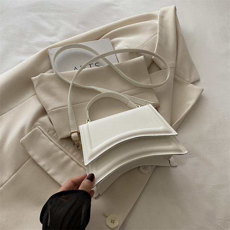 Chic Street Style 2024 New Trendy Shoulder Small Square Bag Versatile And Fashionable