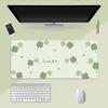 Large Mouse Pad, Creative Desk Mat, Precision Edge-Locked Non-Slip Keyboard And Mouse Pad with Edge Locking, 800*300MM Lucky Four-Leaf Clover