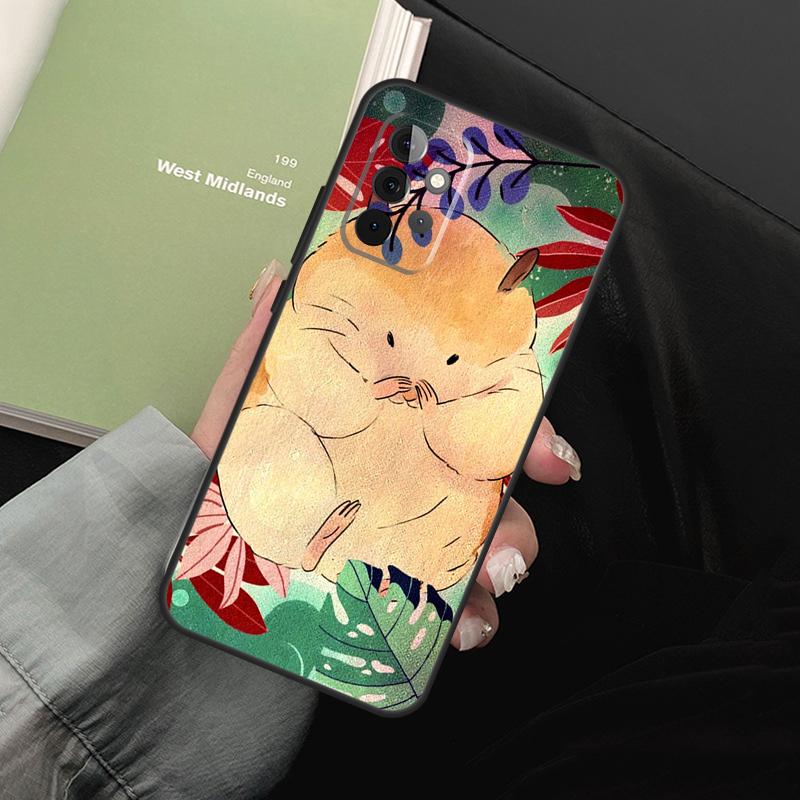 Чехол для телефона с рисунком хомяка для Samsung Galaxy A54 A34 A14 A52 A32 A22 A12 A51 A71 A50 A70 A13 A33 A53