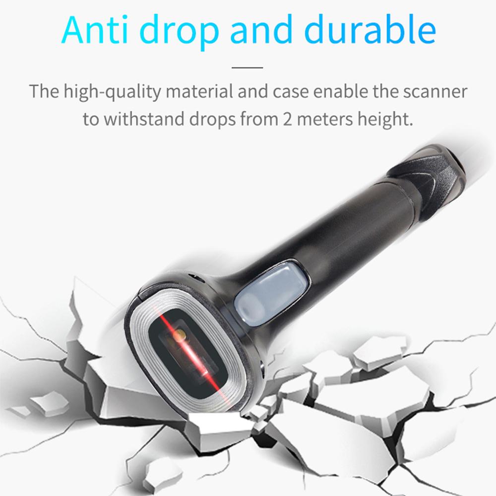 2D 1D сканер штрих-кода 2.4G Беспроводное USB-проводное соединение Ручной сканер штрих-кода Руководство