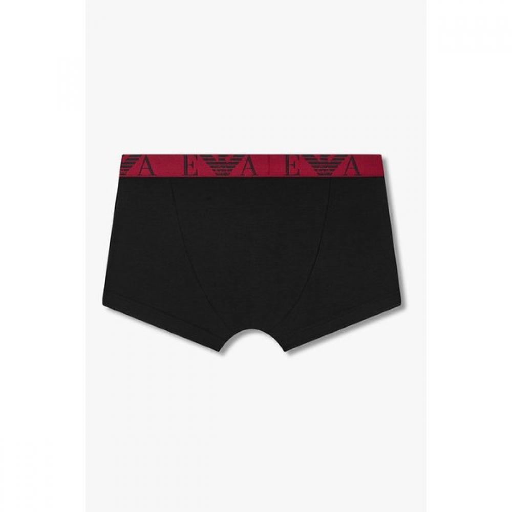 Emporio Armani Мужские хлопковые трусы с большим логотипом орла S 0815312306