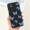 For Samsung Galaxy S23 FE Fashion Sunflower Butterfly Painted Case For Samsung S23FE 5G S 23fe SM-S711B Soft Silicon Jelly Cases