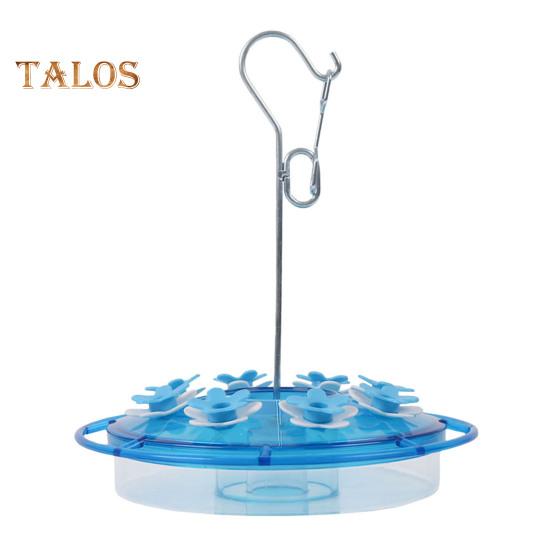 Кормушка для колибри 450 мл с насестом и портами для кормления, подвесная кормушка для диких птиц для декора сада и заднего двора