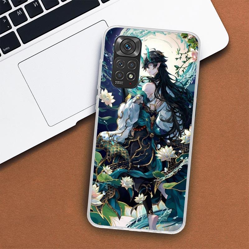 Чехол для телефона Honkai Star Rail Dan Heng для Xiaomi Redmi Note 13 12 12S 11 11S 10 10S 9 9S 11T 11E Pro Plus 8 8T 7 + чехол