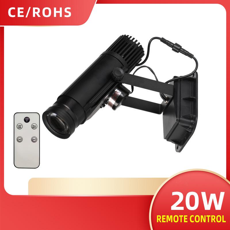 Светодиодный проектор вращающегося логотипа для наружных вывесок магазинов