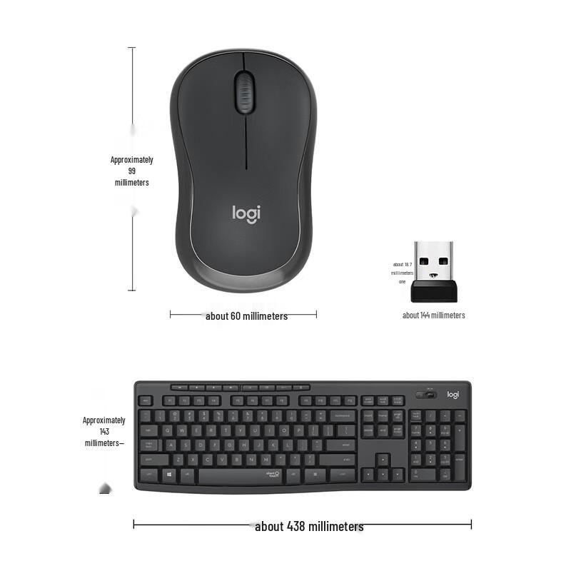 Logitech Беспроводной комплект клавиатуры и мыши MK275
