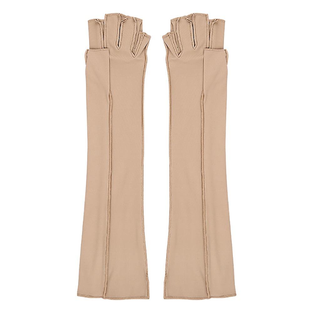 Универсальная гибкая рукавная компрессионная повязка Эластичная дышащая перчатка для снятия напряжения с рук Без пальцев Мягкая компрессионная повязка при лимфедеме