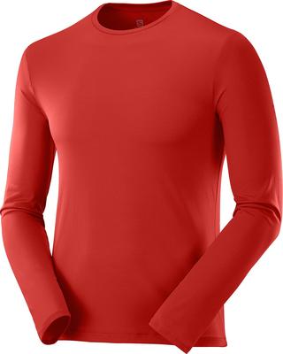 Мужская футболка Salomon AGILE с длинным рукавом LC1616300 L Goji Berry