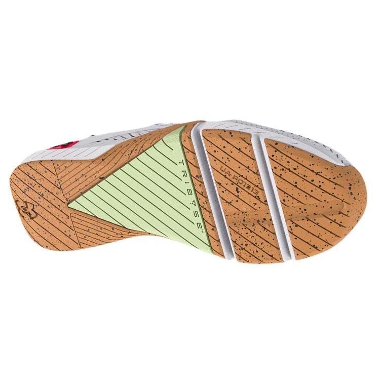Under Armour Кроссовки TriBase Reign 4 White Radio Red 3025052-107