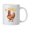 Мультяшная кружка-петух керамическая F-Caw-F звуковая кружка для мужчин и женщин