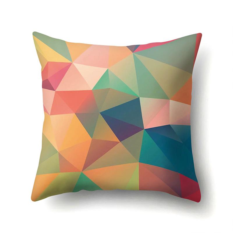 Polyester Pillowcase Automobile Decoration Home Printed Pillowcase