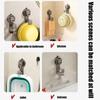 Suction Cup Washbasin Hook ABS Wall Mounted High Quality Bathtub Hooks  Bathroom