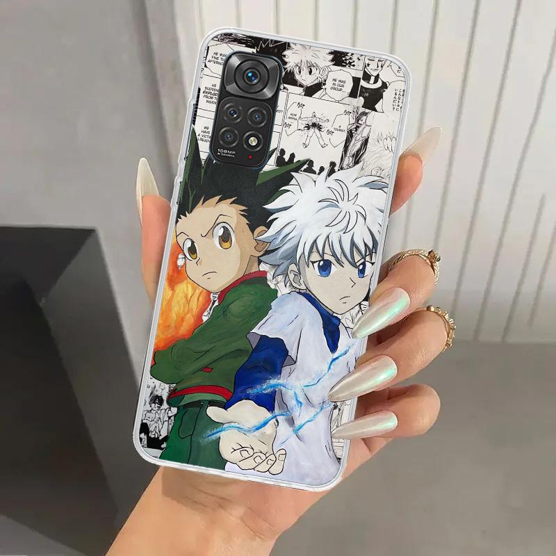 Чехол для телефона Hunter HXH Аниме для Xiaomi Redmi Note 15 14 14S 13 12S 12 Pro 11S 11 Plus 11T 11E 10S Мягкий чехол-накладка Redmi N