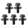 5/10pcs U-clamp Car U-nut Clips 6MM Splash Shield Guard Bolts Car Body Bolts  Engine Cover