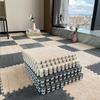 10Pcs 30x30cm Soft Plush Baby Play Mat Interlocking Foam Puzzle Carpet For Kids Warm Exercise Tiles