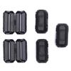 5Pcs 3.5Mm Noise Suppressor Emi Rfi Clip Choke Ferrite Core Cable Filter Black