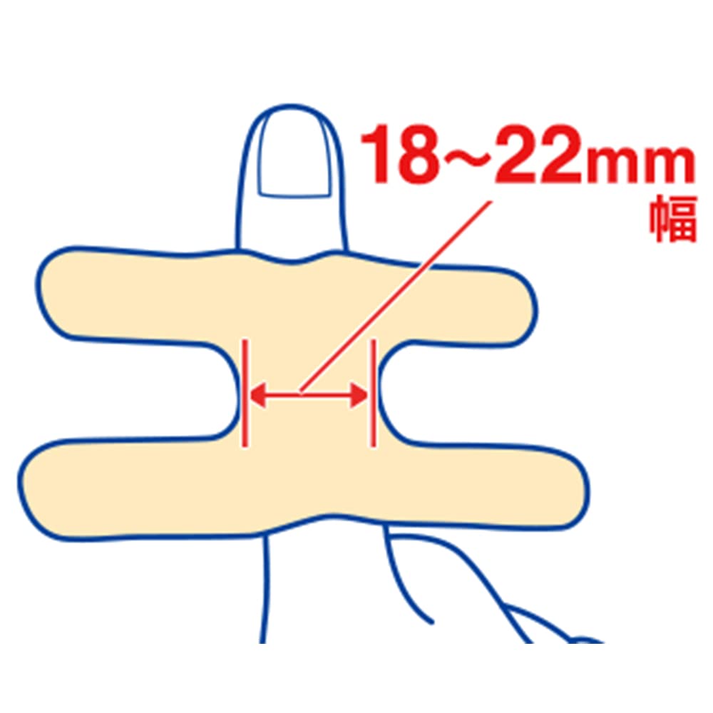 Nichiban Battlewin Finger Easy Taping for Trigger and Joint Protector, M-L Size, YP10ML Finger, Tendinitis, Problems.