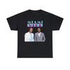 Miami Vice Heavy Cotton Tee, Don Johnson, Philip Michael Thomas, 80s TV