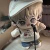 1 set T-shirt Cotton Doll's Clothes Denim Shorts Plush Doll Clothes  Doll Accessories