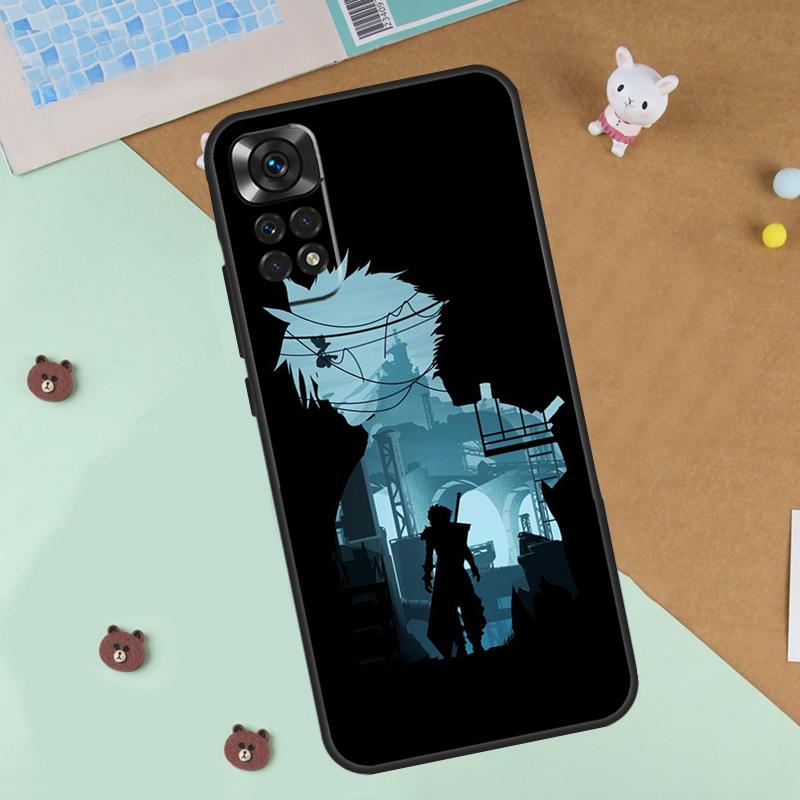 Final Fantasy Case For Xiaomi Redmi Note 13 14 9 10 11 12 Pro 10S 11S 12S Cover For Redmi 13C 10C 12C 14C