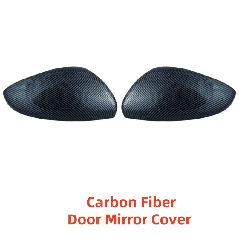 Carbon Rearview Car Accessories Plated For Citroen CX3-XR CX3 XR Door Mirror Cover Trim Paste Style