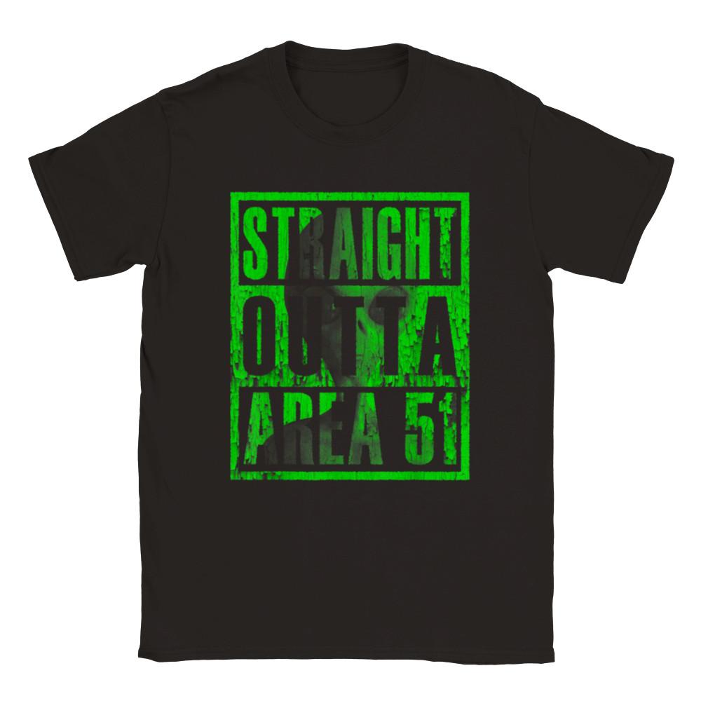 Straight Out of Area 51 - Unisex Crewneck T-shirt Unisex T-Shirt