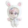 [Plushie clothes][For 20cm] Fluffy Stuffed Animal Costume [Parka & Pants Set] Rabbit G.triger G-Trigger Oshi Plush Toy Plush Activity [Product]