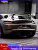 Заднее крыло из углеволокна Porsche 718/981/987 Cayman/Boxster GT4RS