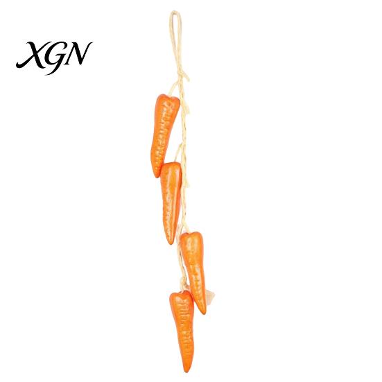Realistic Fake Vegetables for Farmhouse Display Artificial Hanging String, Simulation Pendants, Kitchen Wall Vegetable Skewers Cafe Decor, Foam Props
