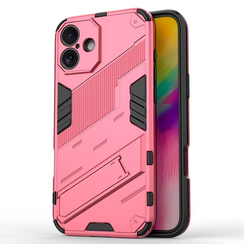 Fundas For iPhone 16 Pro Max Case Shockproof Armor Holder Back Coque для iPhone 11 12 Mini 13 14 15 Pro Max 16 Plus Phone Cover