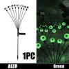 Halloween Ghost Eye Solar String Lights Eyeball Stake Lights Outdoor Garden Yard Decoration Holiday Christmas Party Display
